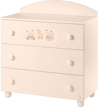 Комод Italbaby Happy Family 070.8100-0546 (кремовый)