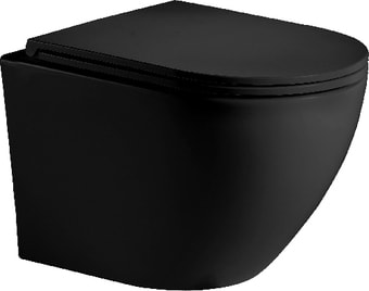 Унитаз WeltWasser Merzbach 004 MT-BL (черный матовый)