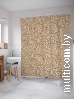 Шторка-занавеска для ванны JoyArty Классический орнамент sc_13531