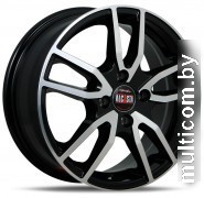 Литые диски Alcasta M57 16x6.5" 5x114.3мм DIA 67.1мм ET 42.5мм GMF