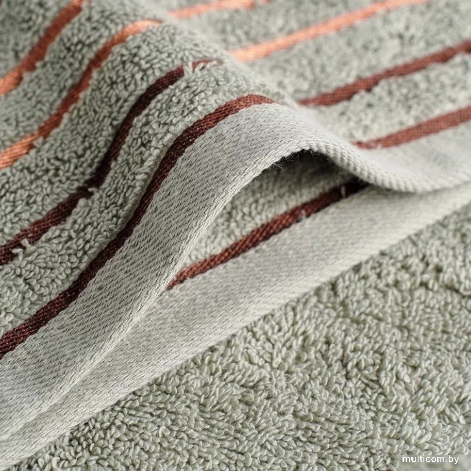 Набор полотенец ЦУМ 1947 Хавана Махра 40x70/50x90/70x140 600г (светлая олива)