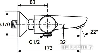 Смеситель Ideal Standard CeraTherm A 5550 AA