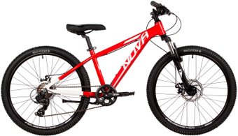 Велосипед Novatrack Extreme 7.D 2025 24AHD.EXTREME.13RD5 (красный)