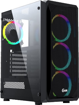 Корпус Powercase Mistral Z4 Mesh RGB