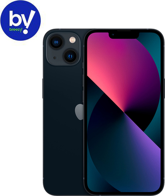 Apple iPhone 13 128GB Восстановленный by Breezy, грейд B (темная ночь)