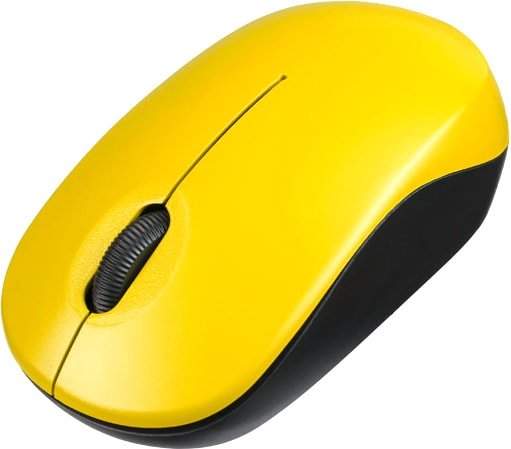 Мышь Perfeo Sky (желтый/черный)