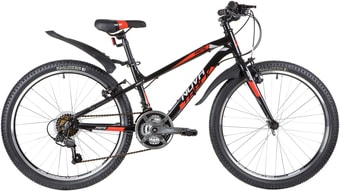 Велосипед Novatrack Prime 24 р.11 2020 (черный)