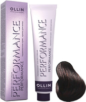 Ollin Professional Performance 4/71 шатен коричнево-пепельный