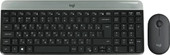 Офисный набор Logitech MK470 Slim Wireless Combo 920-009204 (графитовый)