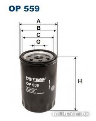 Масляный фильтр Filtron OP559