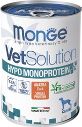 Сухой корм для собак Monge Vet Solution Dog Hypo с уткой (400 г)