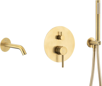 Душевой гарнитур Armatura Moza Gold 5039-401-31