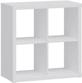 Стеллаж Mebelain Фора 4 (белый)