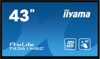 Информационная панель Iiyama T4361MSC-B1