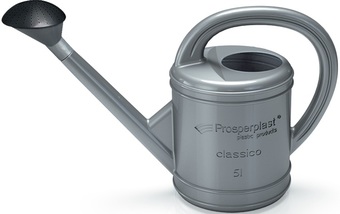 Лейка садовая Prosperplast Classico IKCL05-B68M (серебряный)
