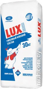 Клеевой состав для теплоизоляции Тайфун Гипсовый клеевой состав LUX