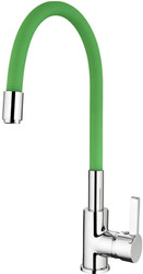 Смеситель Ledeme H98 L4898-5 (зеленый/хром)