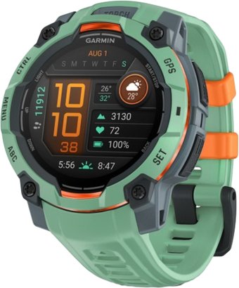 Умные часы Garmin Instinct 3 45 мм (зеленый)