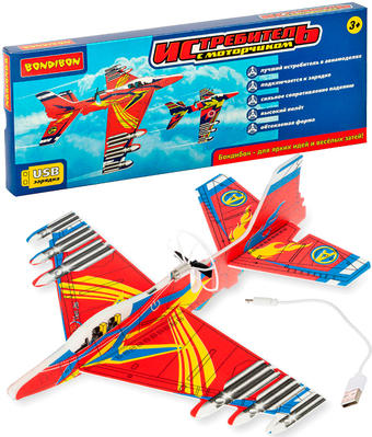Сборная модель Bondibon Истребитель с моторчиком ВВ5126