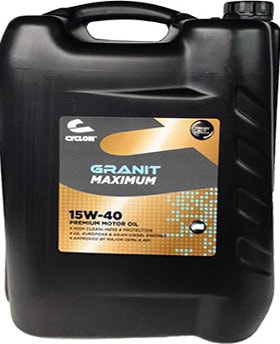 Моторное масло Cyclon Granit Maximum 15W-40 20л