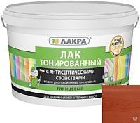 Лак Лакра ВД тонированный 2.5 кг (рябина)