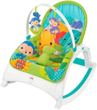 Шезлонг Fisher-Price CMR10 (друзья тропического леса)