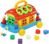 Сортер Полесье Сказочный домик на колесиках (в сеточке)