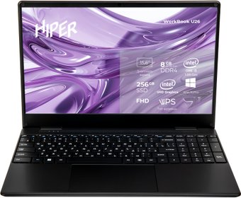 Ноутбук Hiper Workbook U26-15FII5124R8S2WPG