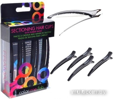 Framar Super Sectioners Clip Black (4 шт)