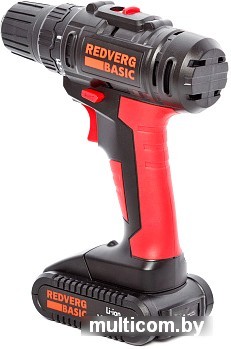 Дрель-шуруповерт RedVerg Basic SD18L/1-2 (с 1-им АКБ)