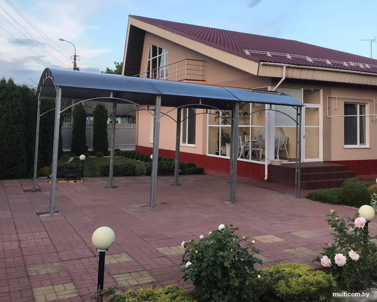 Навес для автомобиля Импласт 3.7х4м 15151 (каркас)