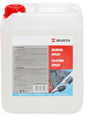 Wurth Силикон спрей 5л 089322105