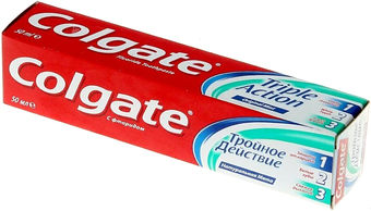 Зубная паста Colgate Тройное действие (50 мл)