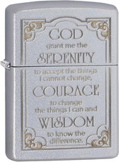 Зажигалка Zippo Serenity Prayer 28 458