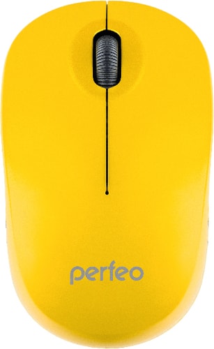 Мышь Perfeo Sky (желтый/черный)