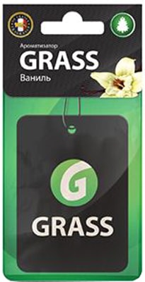 Grass Картонный ароматизатор, ваниль ST-0404