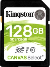 Карта памяти Kingston Canvas Select SDS/128GB SDXC 128GB