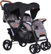 Коляска прогулочная «книга» EasyGo Fusion (grey fox)