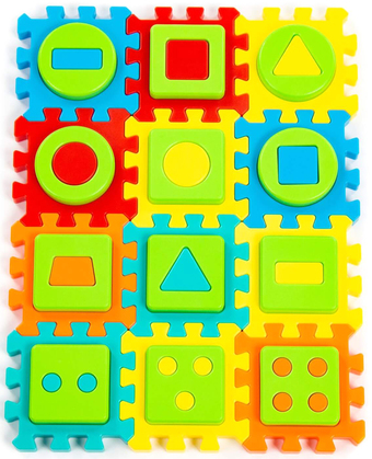 Мозаика/пазл Полесье Пазл №3 91420 (24 элемента, в пакете)