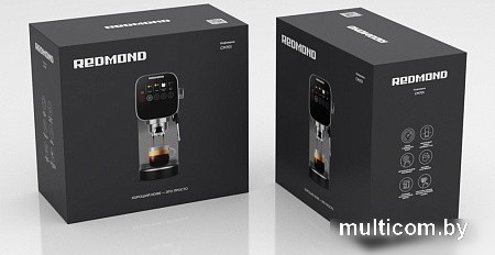 Рожковая кофеварка Redmond CM701 (сталь)