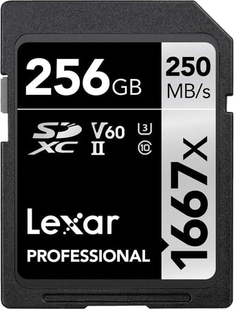 Карта памяти Lexar LSD256CB1667 SDXC 256GB