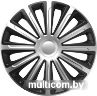 Набор колпаков на диски Versaco Trend 15" 15TRENDSB (4шт, серебристый/черный)