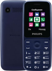 Мобильный телефон Philips Xenium E125 (синий)