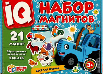 Мозаика/пазл Умные игры Веселая ферма. Синий трактор 4680107941541