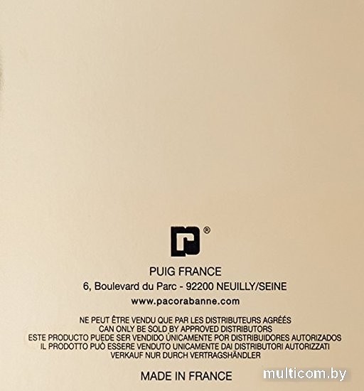 Paco Rabanne Lady Million EdP (30 мл)