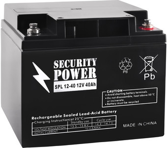 Аккумулятор для ИБП Security Power SPL 12-40 (12В/40 А&middot;ч)