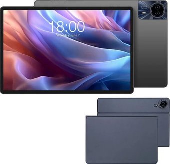 Планшет Teclast T65 Max 8GB/256GB LTE (серый, с чехлом)