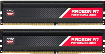 Оперативная память AMD Radeon R7 Performance 2x16GB DDR4 PC4-19200 R7S432G2400U2K