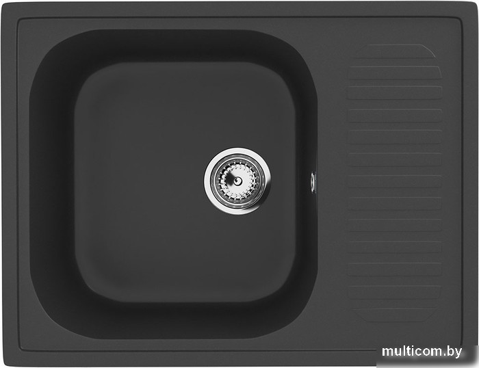 Кухонная мойка Ulgran U-202 (ультра-черный)