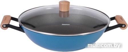 Сковорода ВОК Fissman Seagreen 4011